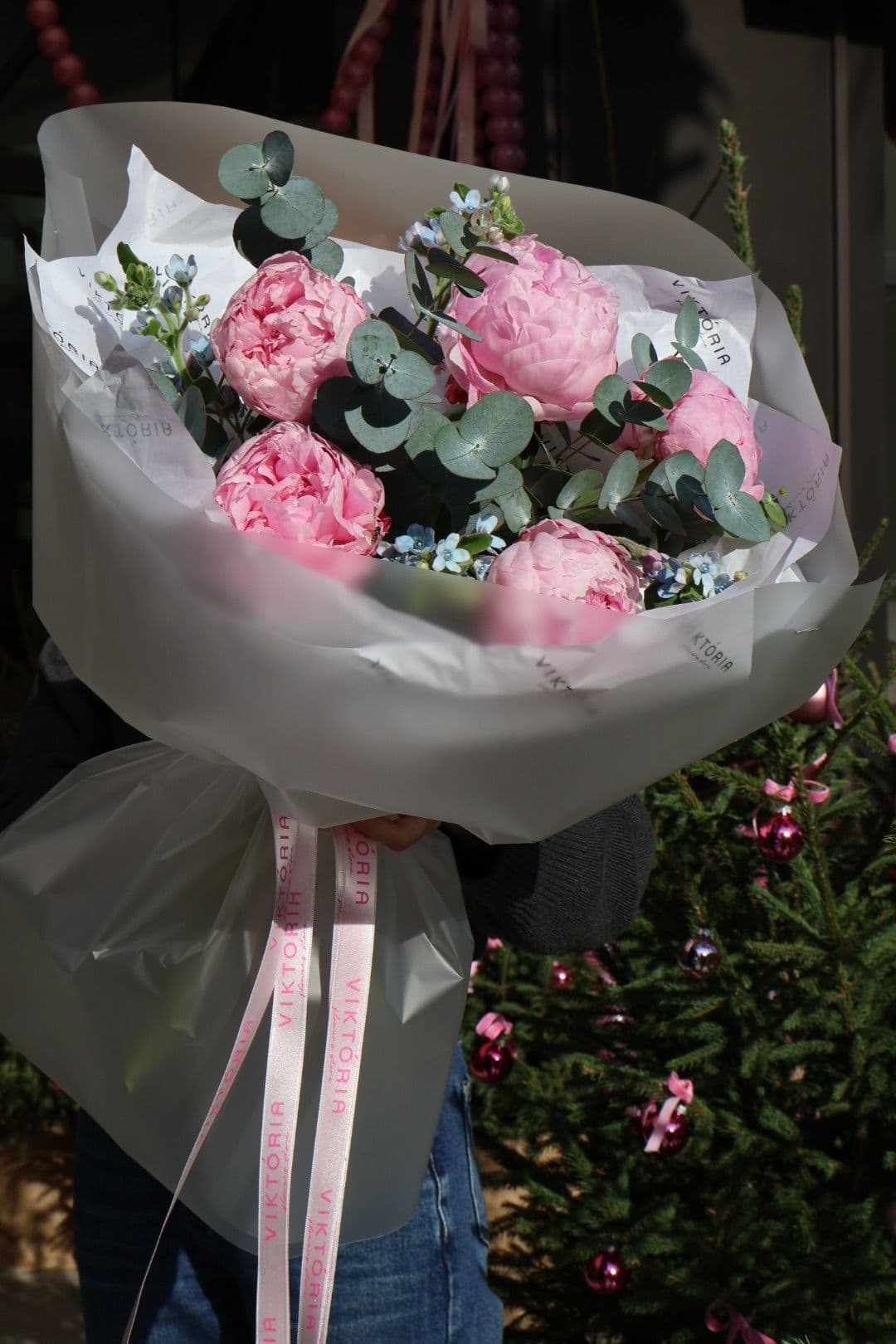 Pembe Şakayık Buketi