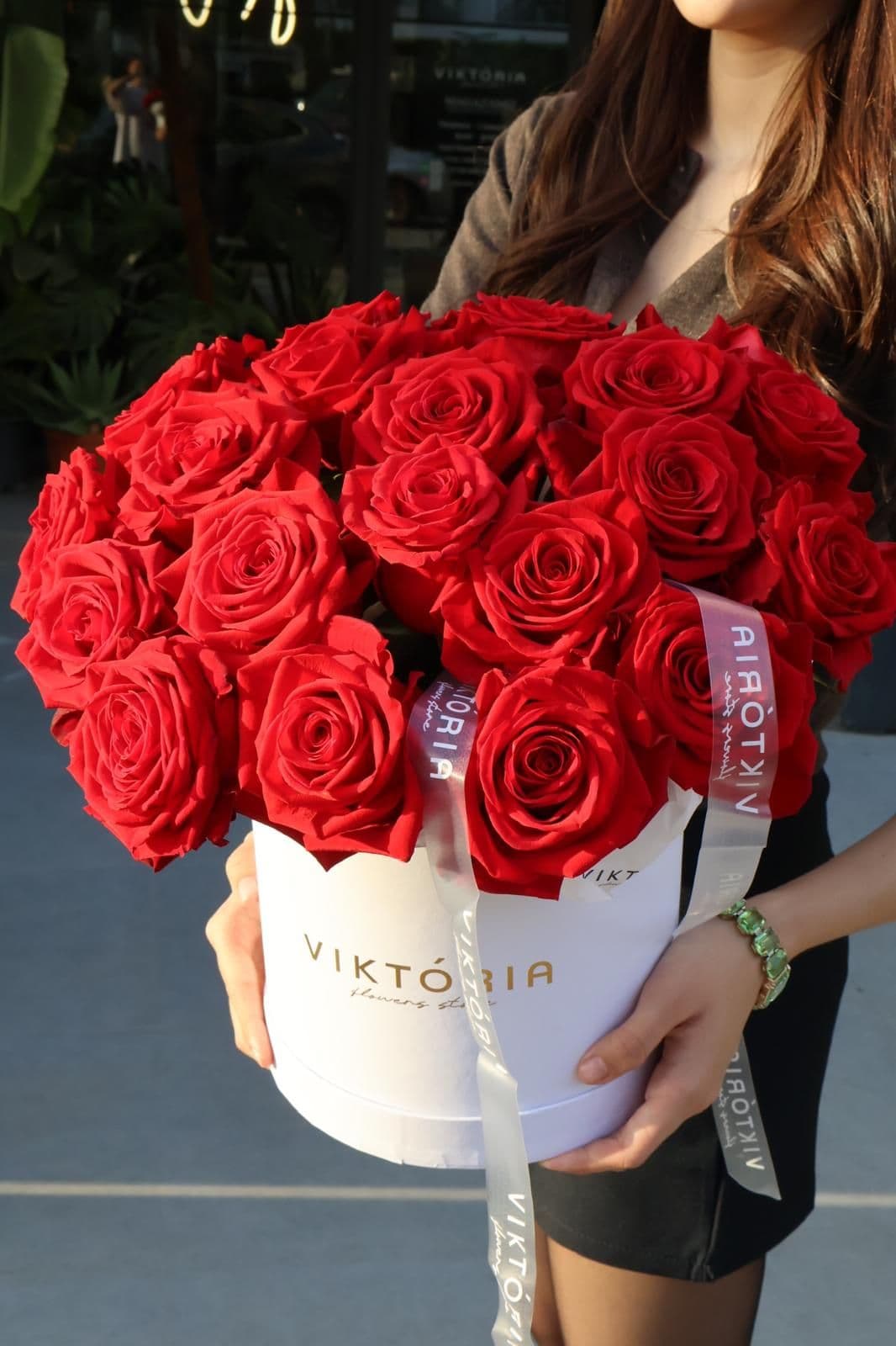 Kırmızı Gül Kutu